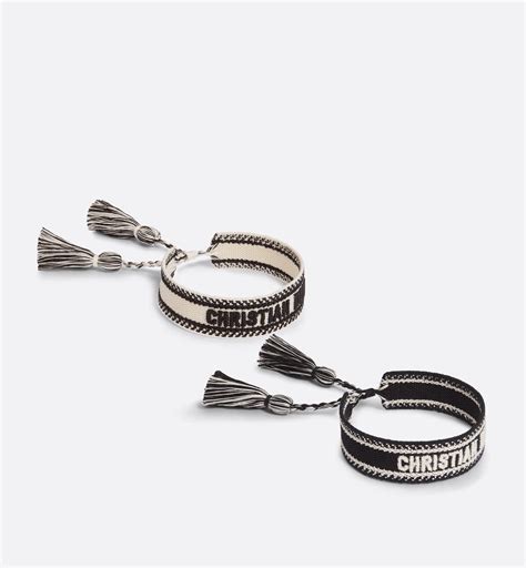 dior black cuff warp around|Dior designer bracelets.